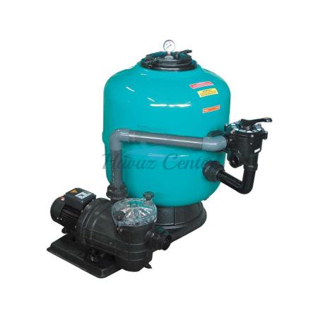 Ø 650 mm CTP Filtre - 1 Hp Monofaze Pompa	