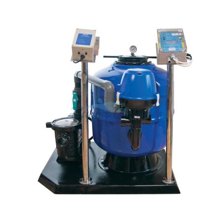 Ø 500 mm - 1½" PoolCOP ve 3/4 Hp mono pompa ile - 10 m³/h"	