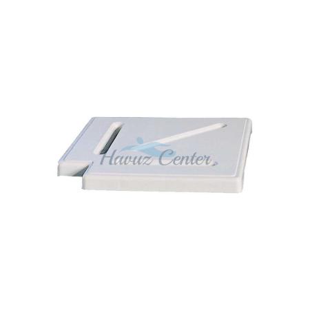 Taşma Izgarası Köşe Parçası 90 Derece - Plastik 25 cm - şeffaf	037431T