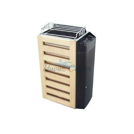 Gövdeden Kumandalı - JM Serisi Sauna Sobaları JM-36BS, 3,6 kW Mono	