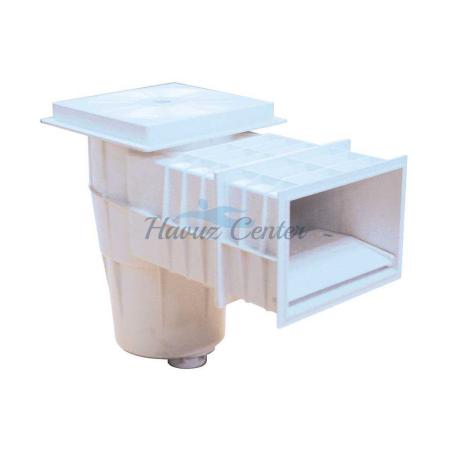 Standart Uzatma Ağızlı Skimmer +10 cm Kare kapak skimmer. yüzer kapaklı