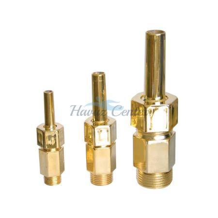 Parmak 3-6T: 3/8" dıştan dişli bağlantılı, Su fışkırma çapı 6,0 mm